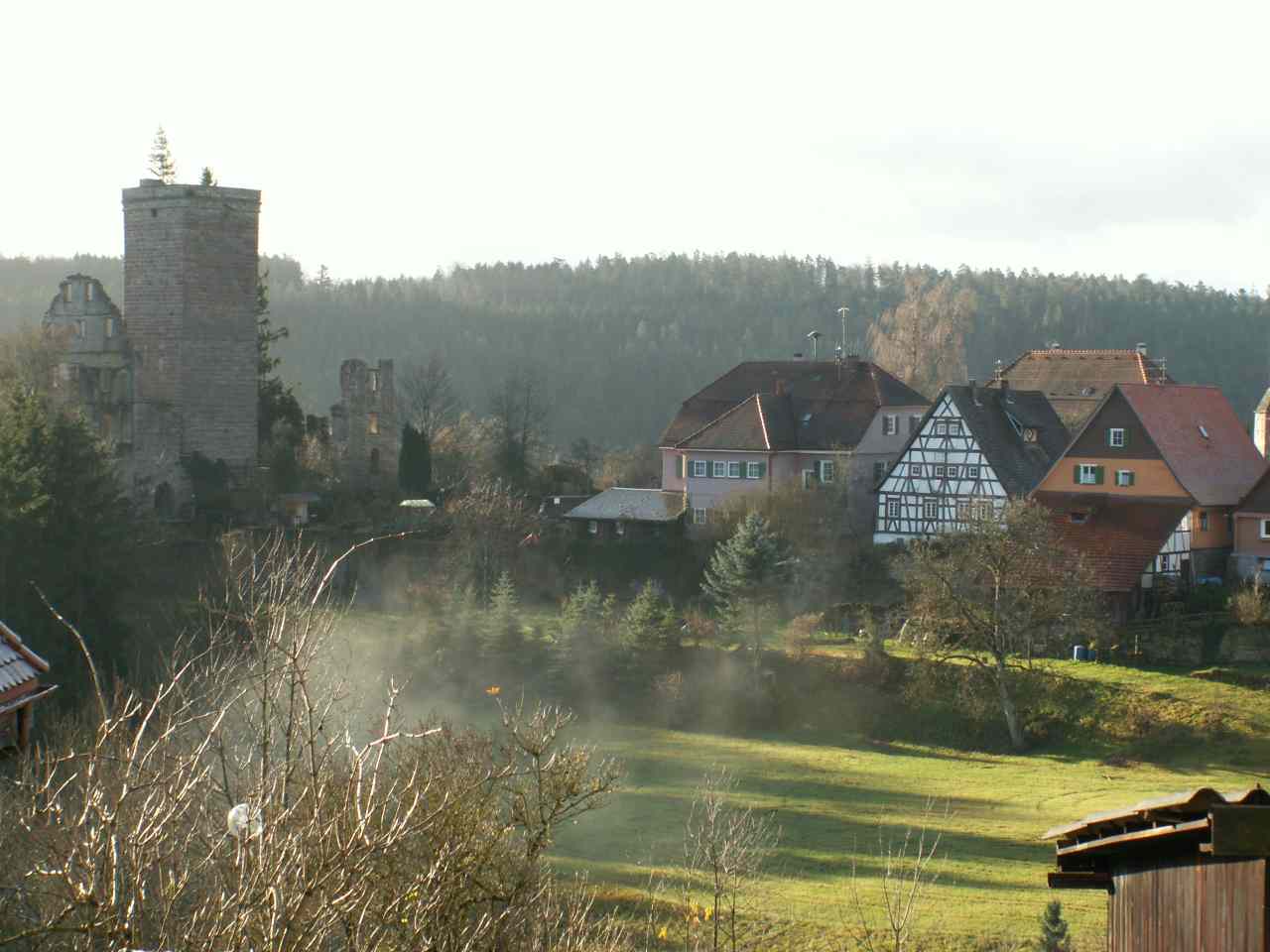 Blick auf die Burg